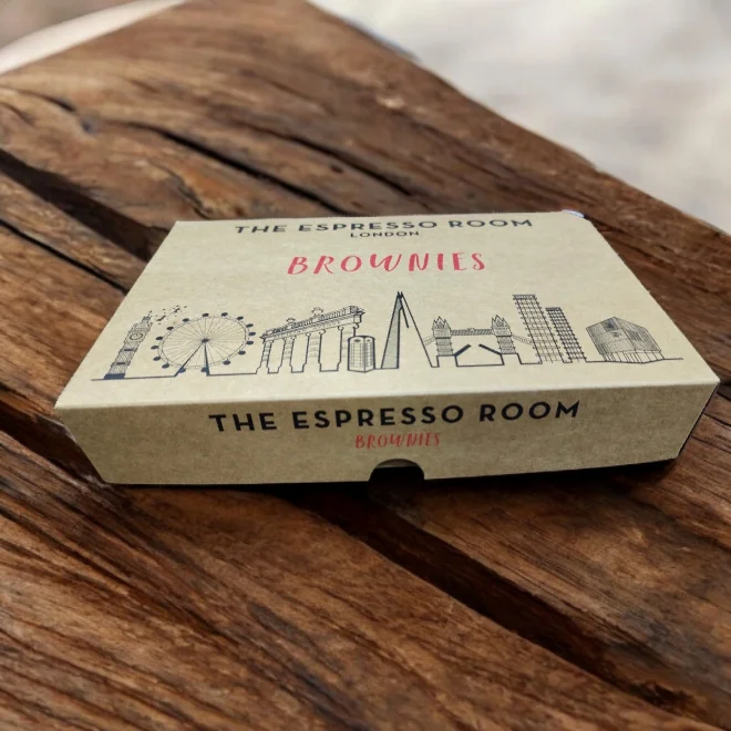 Four Corner Cake Box