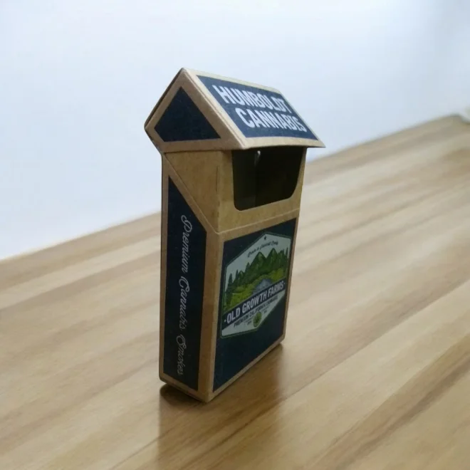 Cigarette Box, Kraft (1)